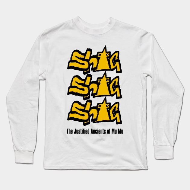 Shag Shag Shag - KLF Long Sleeve T-Shirt by Stupiditee